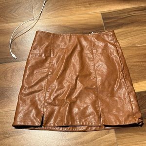 Brown skirt